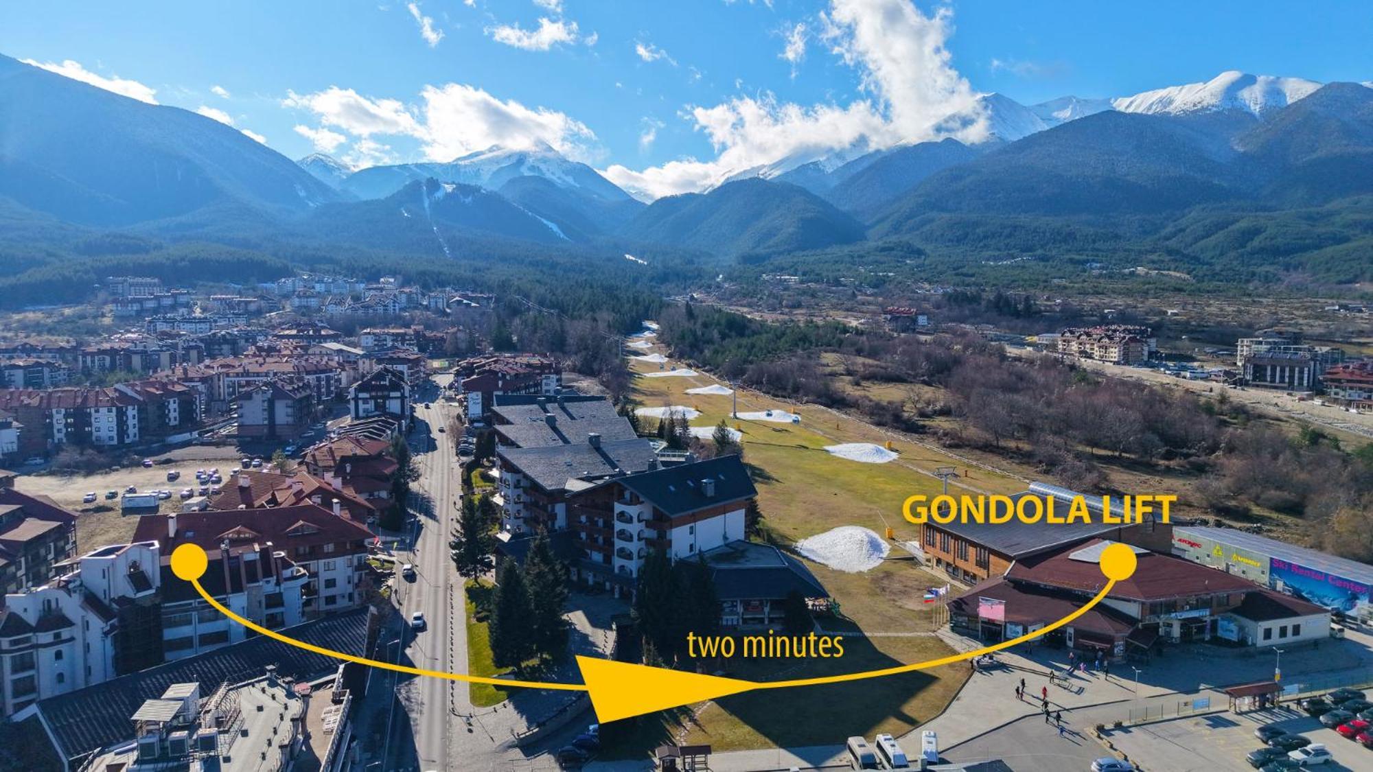 Cozy Apartment Next To Gondola Bansko Eksteriør bilde